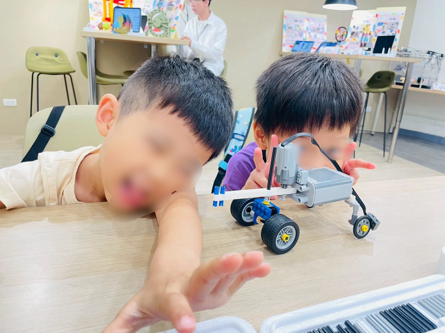 自己完成的作品，成就感滿滿！